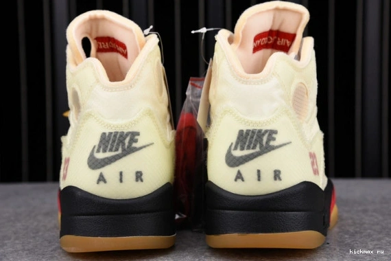 O-W DH8565-100 DH8565-100 AIR Jordan 5 Sail Retro 0518